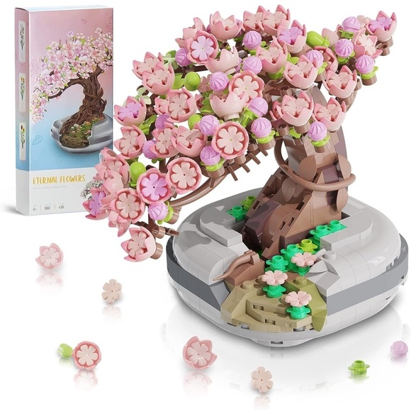 LOZ MINI BRICKS ⭐️ cherry blossom tree puzzle - Picture 1 of 6